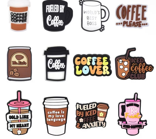 Coffee Charms 12 Pack