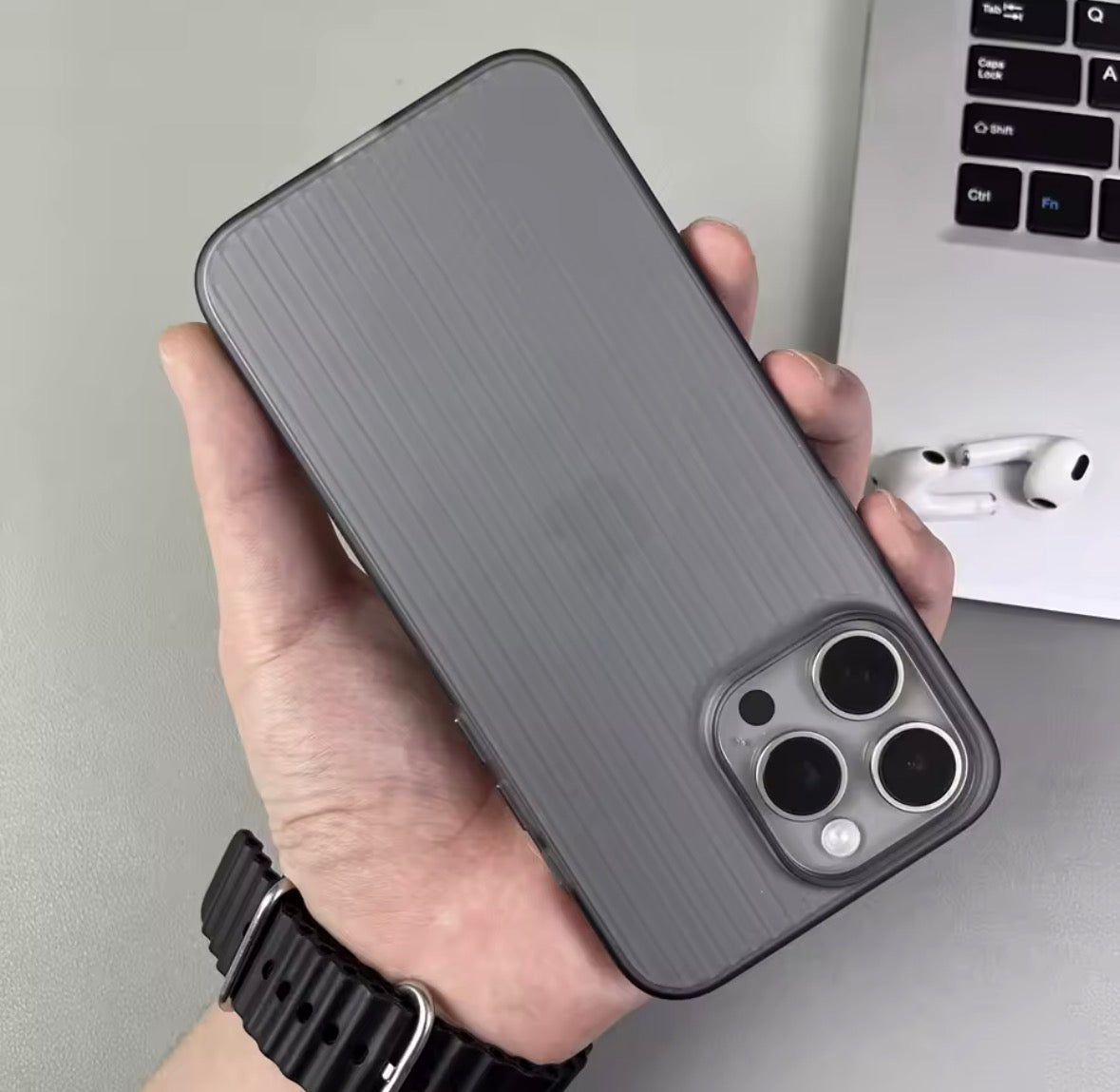 Stripe Hard Covered Phone Case